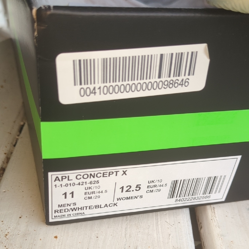 APL Unisex Red High-Top Sneakers - Picture 4 of 5